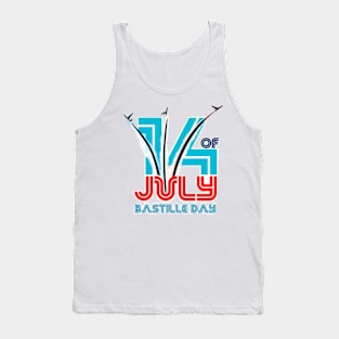 14 of July Bastille Day Tank Top